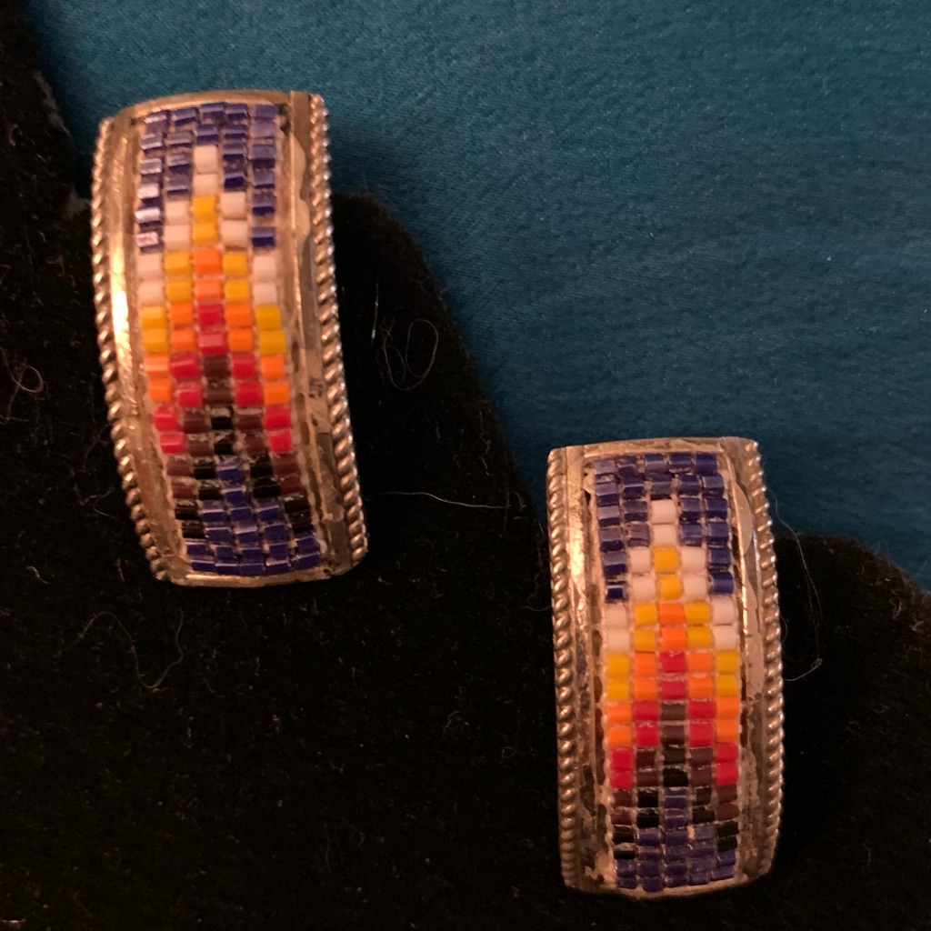 Native Beaded Posts